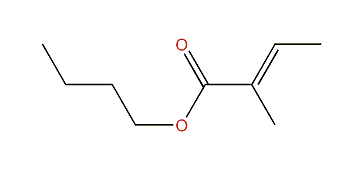 Butyl (E)-2-methyl-2-butenoate